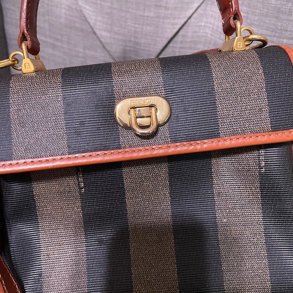 Fendi VINTAGE top handle bag - Picture 2 of 7